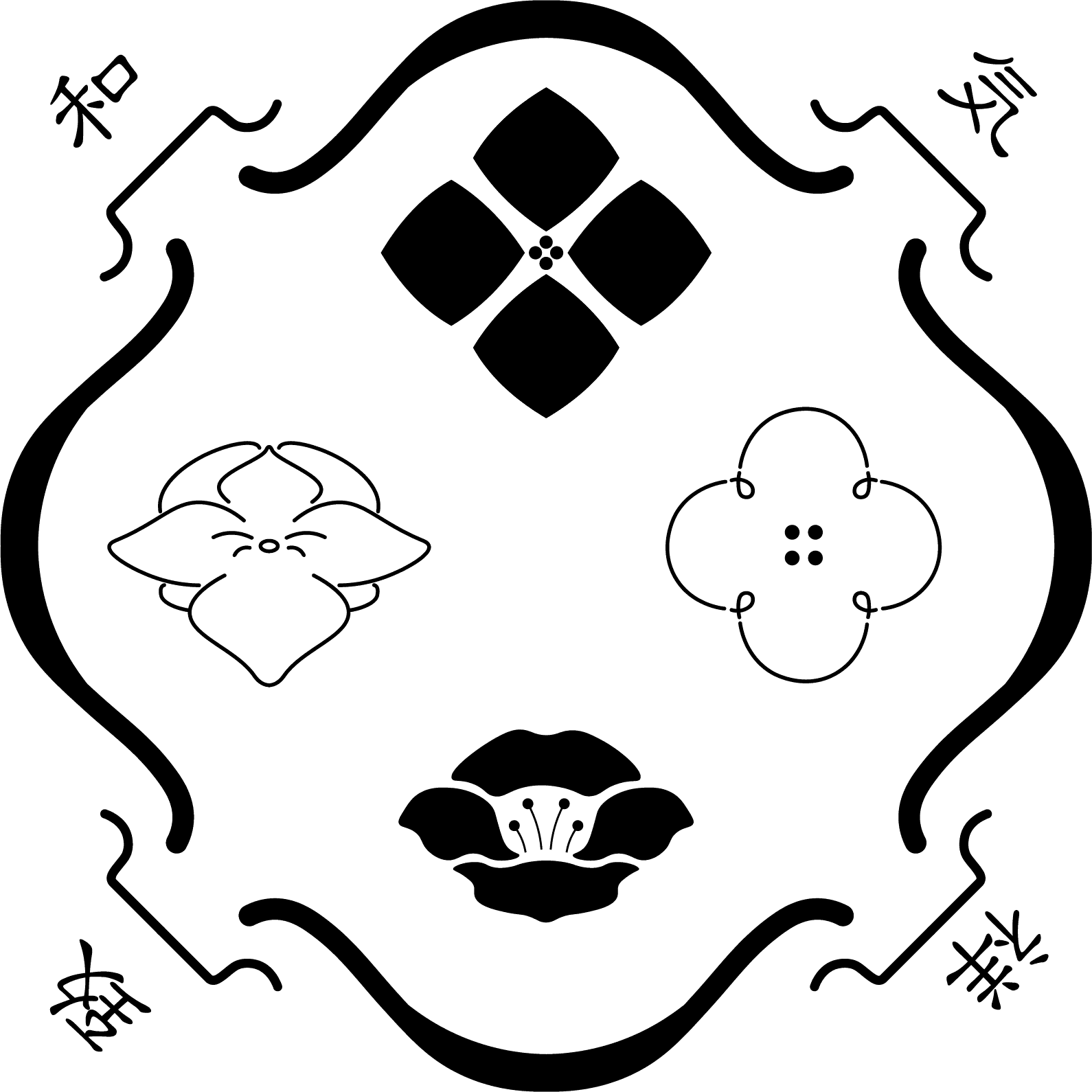 あんフラワー教室 福住 ロゴ